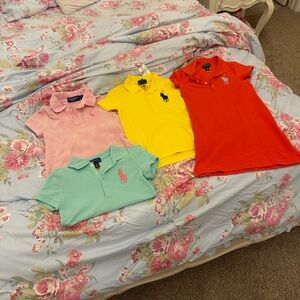 Polo by Ralph Lauren Kids' Polo Shirt Collection - Pink, Yellow, Mint, Red